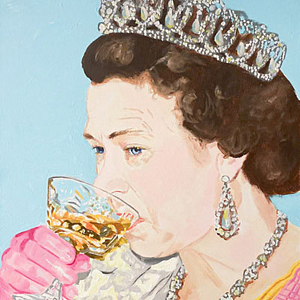 Картина Queen Elizabeth Getting Tanked