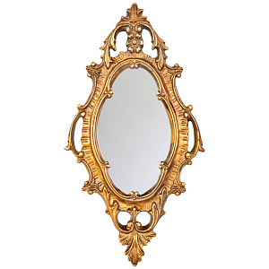 Зеркало настенное в ажурной раме бронзового цвета Classic Ornament Mirror