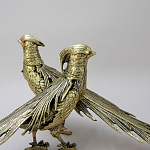 Статуэтка бронзовая пара Фазаны Bronze Birds варинант исполнения - 1 | Loft Concept в Липецке