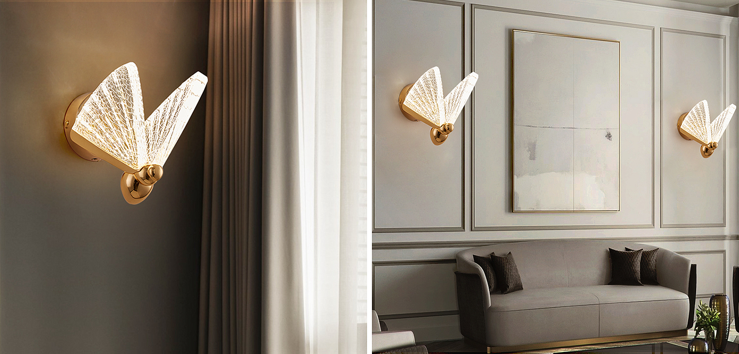 Бра Butterfly Wall Lamp A Бра Butterfly Wall Lamp A - Loft-Concept в Липецке