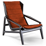 Дизайнерское кресло с подлокотниками из массива дерева Gio Ponti D.156.3 Armchair варинант исполнения - 1 | Loft Concept в Липецке