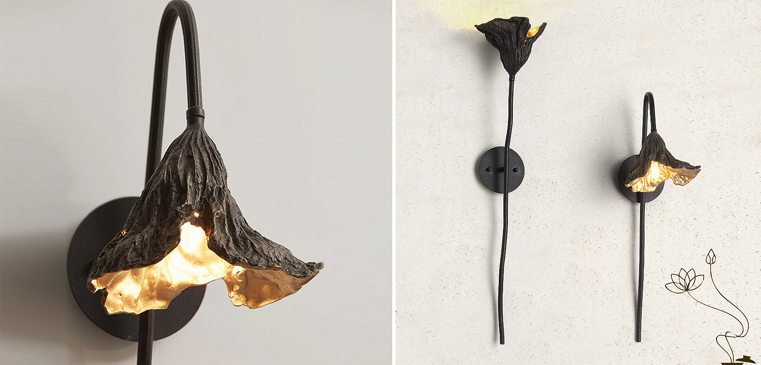 Настенный светильник Увядший Лотос Withering Lotus Lamp I Настенный светильник Увядший Лотос Withering Lotus Lamp I - Loft-Concept в Липецке