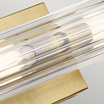 Бра горизонтальное с рифленым стеклянным плафоном Kichler варинант исполнения - 3 | Loft Concept в Липецке