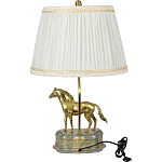 Настольная лампа из фарфора Лошадь Frodi варинант исполнения - 2 | Loft Concept в Липецке