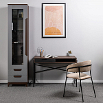 Стол рабочий в стиле лофт с ящиком и нишей для хранения Urban Style Space 2 варинант исполнения - 7 | Loft Concept в Липецке