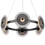 Люстра с плафонами из фактурного двойного стекла Heterochromia варинант исполнения - 2 | Loft Concept в Липецке