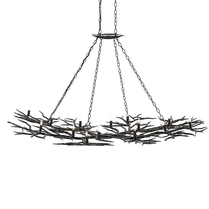 Люстра в виде веток Branched Tree Chandeliers Темная бронза винтаж Люстра в виде веток Branched Tree Chandeliers Темная бронза винтаж в Липецке | Loft Concept
