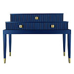 Премиальная Консоль с тремя ящиками Elsa Dreams Blue варинант исполнения - 4 | Loft Concept в Липецке