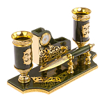 Настольный письменный набор из нефрита с ножом для бумаг в подарочной коробке Maecenas варинант исполнения - 2 | Loft Concept в Липецке