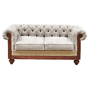 Диван Deconstructed Chesterfield Sofa double Ivory