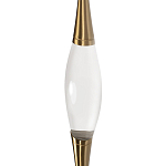 Подвесной светильник с хрустальным плафоном и бронзовым основанием Renee Glass Drops  варинант исполнения - 4 | Loft Concept в Липецке