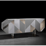 Комод с фасадом из геометрических фигур Coleccion Alexandra варинант исполнения - 2 | Loft Concept в Липецке