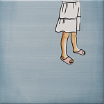 Плитка с узором Девочка единорог варинант исполнения - 4 | Loft Concept в Липецке