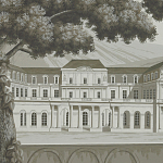 Обои ручная роспись Monuments of Paris Eau Forte on scenic paper варинант исполнения - 3 | Loft Concept в Липецке