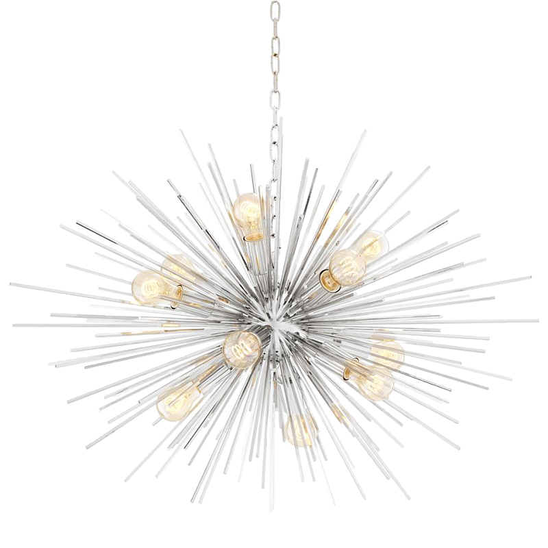 Люстра Chandelier Boivin Nickel Никель Люстра Chandelier Boivin Nickel Никель в Липецке | Loft Concept