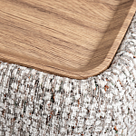 Столик прикроватный мягкий Soft Table from Chenille варинант исполнения - 4 | Loft Concept в Липецке