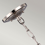 Подвесной светильник со стальным плафоном и белым матовым стеклянным шаром Feiss варинант исполнения - 3 | Loft Concept в Липецке