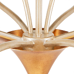 Люстра с плафонами в виде цветов Golden Bird of Paradise варинант исполнения - 2 | Loft Concept в Липецке