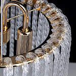 Люстра с подвесными рифлеными стеклянными трубками Nembus варинант исполнения - 19 | Loft Concept в Липецке