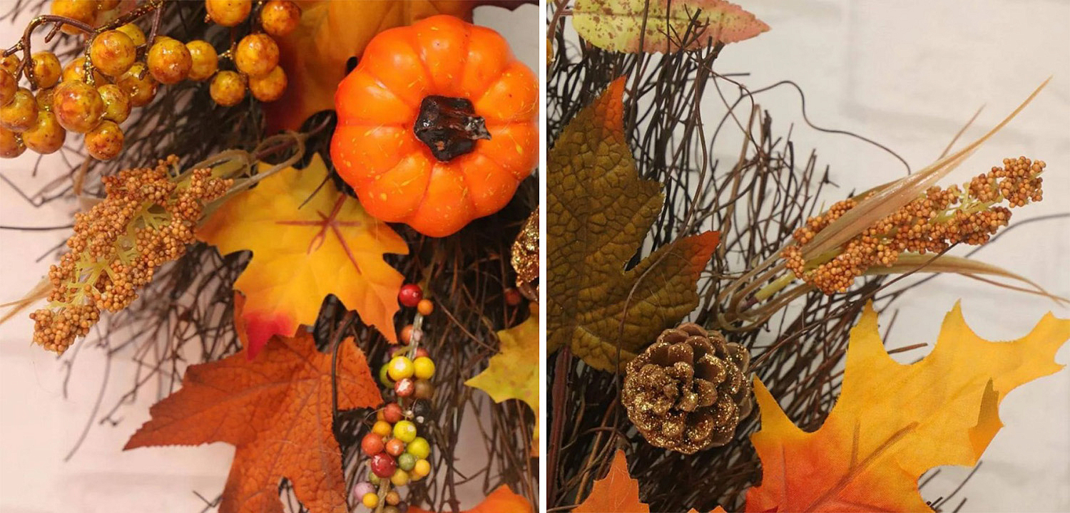 Аксессуар на стену Halloween Wreath Аксессуар на стену Halloween Wreath - Loft-Concept в Липецке