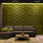 Гипсовая 3D Панель M-31 варинант исполнения - 1 | Loft Concept в Липецке