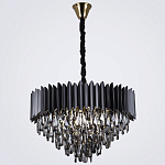 Люстра с хрустальными подвесками Blake Metal Crystal Chandelier варинант исполнения - 2 | Loft Concept в Липецке