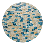 Столик с инкрустацией с перламутровым узором Rona варинант исполнения - 2 | Loft Concept в Липецке