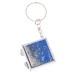 Зеркало брелок складное двухстороннее из натурального камня Лазурит Stone Mirrors варинант исполнения - 5 | Loft Concept в Липецке