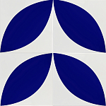 Дизайнерская плитка с узором Лепесток варинант исполнения - 2 | Loft Concept в Липецке