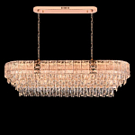 Люстра овальная с каскадом из прозрачного хрусталя Constant Sparks варинант исполнения - 2 | Loft Concept в Липецке