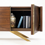 ТВ-тумба в цвете американский орех Introduce варинант исполнения - 3 | Loft Concept в Липецке