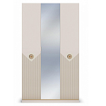 Шкаф трёхдверный с 1-ой зеркальной дверью Satin Furniture варинант исполнения - 2 | Loft Concept в Липецке