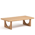 Стол журнальный из массива и шпона дуба Oak Essence Carden варинант исполнения - 1 | Loft Concept в Липецке