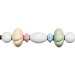 Подвесной светильник линейный с керамическими элементами 24W LED Fragrant Light варинант исполнения - 5 | Loft Concept в Липецке