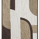 Панно из шнура геометрическая абстракция wall panel line II варинант исполнения - 1 | Loft Concept в Липецке