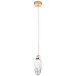 Подвесной светильник Soar Hanging Lamp Gold Transparent Прозрачный варинант исполнения - 2 | Loft Concept в Липецке