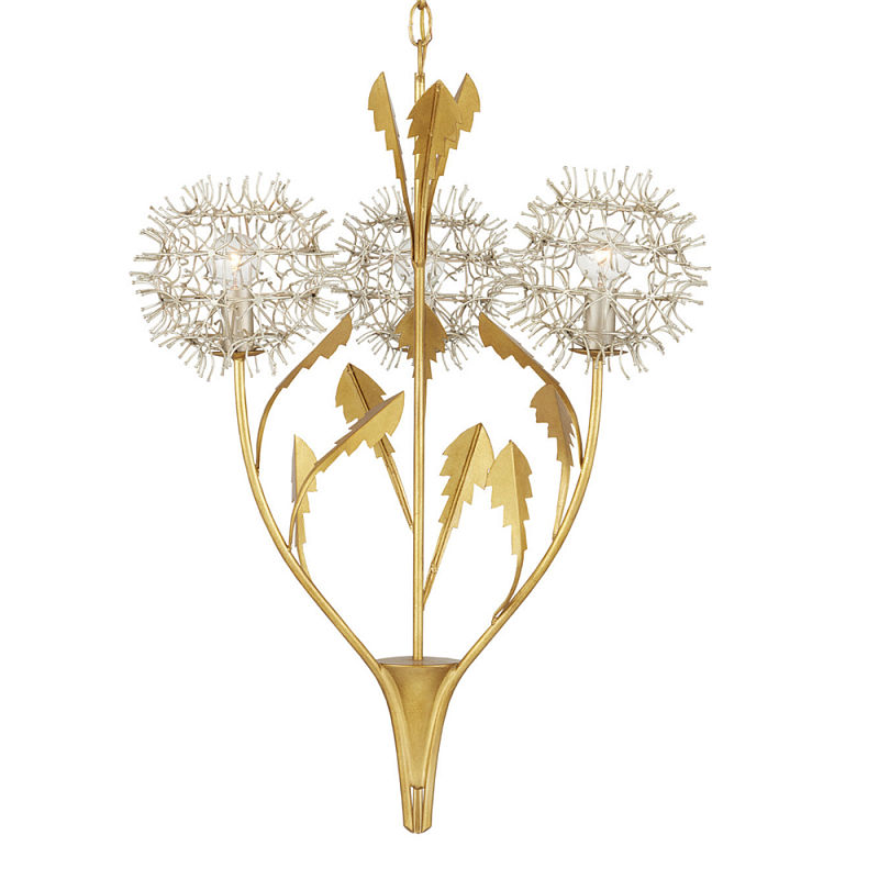 Подвесной светильник в виде цветков одуванчика Hanging Dandelion Золотой Серебряный Подвесной светильник в виде цветков одуванчика Hanging Dandelion Золотой Серебряный в Липецке | Loft Concept