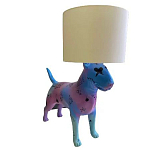 Лампа COLLECTION OF DOGS с абажуром Бультерьер варинант исполнения - 2 | Loft Concept в Липецке