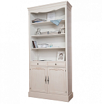 Стеллаж для книг с открытыми полками и 2-мя ящиками Interiors Romance варинант исполнения - 1 | Loft Concept в Липецке