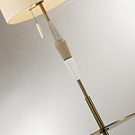 Торшер с полкой и декором из керамики Sardeg варинант исполнения - 3 | Loft Concept в Липецке