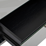 Тумбочка зеркальная с ящиком Mirror Chrome Cabinet варинант исполнения - 5 | Loft Concept в Липецке