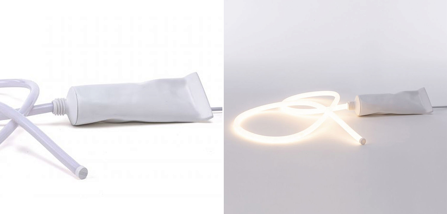 Настольная лампа Seletti Daily Glow Toothpaste Настольная лампа Seletti Daily Glow Toothpaste - Loft-Concept в Липецке