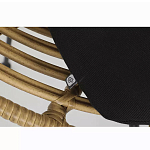 Стул круглый с ротанговым плетением Round Wicker Stool варинант исполнения - 6 | Loft Concept в Липецке