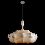 Подвесной светильник с белым фигурным абажуром и мягкими волнистыми краями Cloud Motion  варинант исполнения - 18 | Loft Concept в Липецке