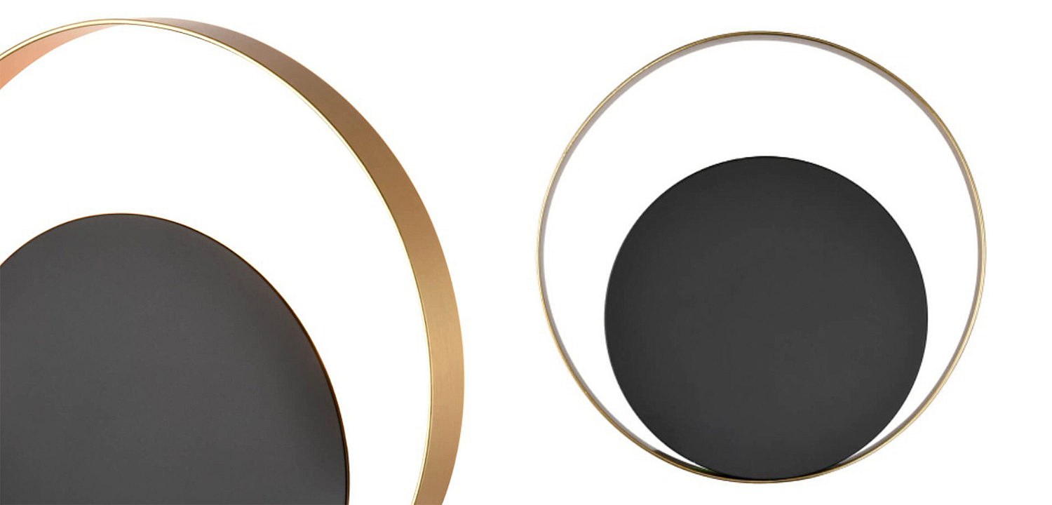 Бра Globo Ocular Sconce Circle Black 26 Бра Globo Ocular Sconce Circle Black 26 - Loft-Concept в Липецке