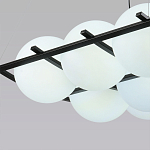 Люстра подвесная с 9-ю плафонами в форме шара Yarvi варинант исполнения - 3 | Loft Concept в Липецке