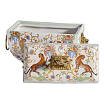 Шкатулка с фигуркой льва на крышке Eden Garden варинант исполнения - 2 | Loft Concept в Липецке