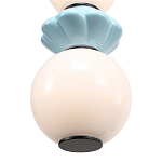 Подвесной светильник фигурный с керамическими элементами 24W LED Fragrant Light варинант исполнения - 5 | Loft Concept в Липецке