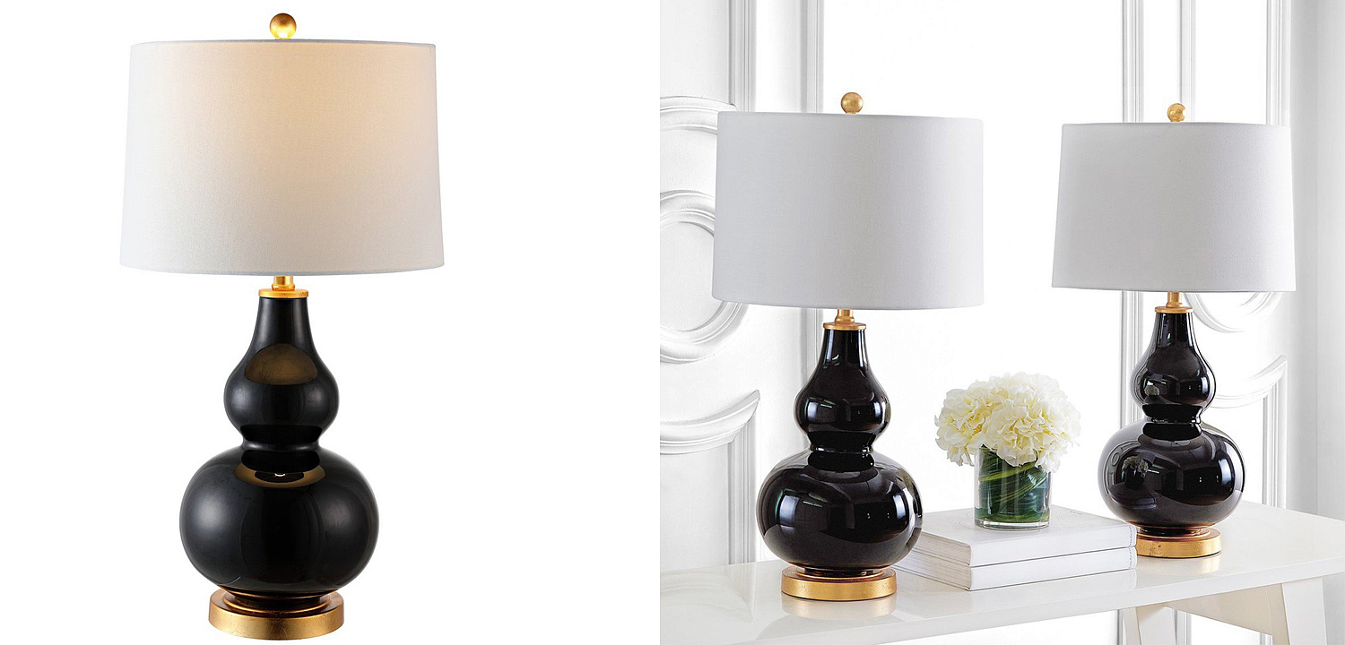 Настольная лампа Loraine Black Table lamp Настольная лампа Loraine Black Table lamp - Loft-Concept в Липецке