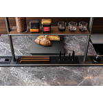 Кухонный гарнитур из камня и дерева SISTEMA XY Dada Engenereed Kitchen варинант исполнения - 12 | Loft Concept в Липецке